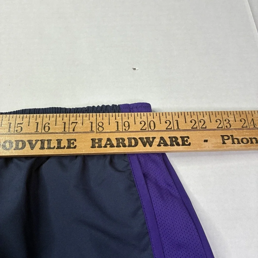 Nike Dri-FIT Running Shorts Women's 2XL Blue Purple 3 Inseam Lightweight HM6096